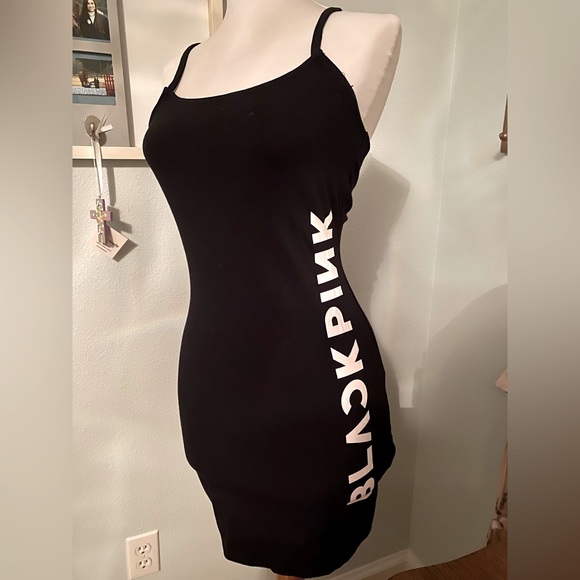 SOLD NWT H&M x BlackPink Bodycon Dress - Picture 1 of 3